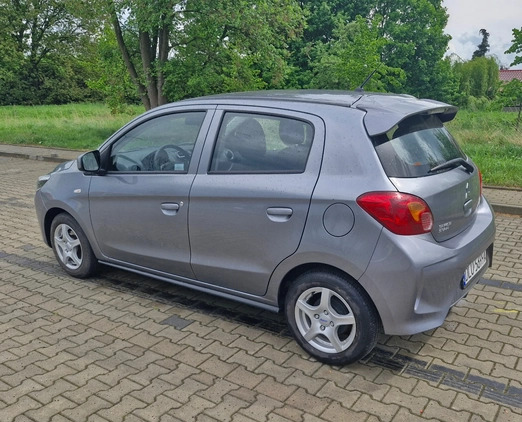 Mitsubishi Space Star cena 39500 przebieg: 25400, rok produkcji 2021 z Legnica małe 67